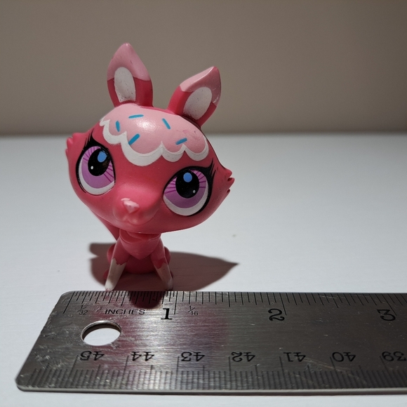 Pink FOX #3000 - Littlest Pet Shop - Hasbro LPS - Picture 8 of 8